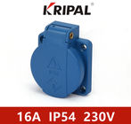IP54 стандарт 16 Amp голубой немецкий для промышленного дополнительного гнезда