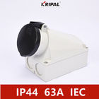 Стена электророзетки IP44 4P 63Amp промышленная установила стандарт IEC