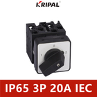 Переключатель кулачка IP65 положения стандарта 3 IEC трехфазное 20A 230-440V