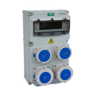 стандарт IEC коробки распределения силы ПК 63A IP67 230V 400V пылезащитный