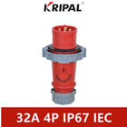 Водоустойчивый промышленный IEC стандартное 32A 4P комбинации муфты IP67
