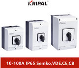 Стандарт RoHS переключателя перестроения KRIPAL 10-100A IP65 водоустойчивый