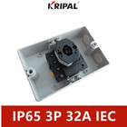 Стандарт IEC поляка 40A переключателей 4 KRIPAL IP65 электрический вращающийся водоустойчивый