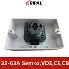 3 стандарт IEC переключателя 230-440V 32Amp амортизатора поляка IP65 роторный