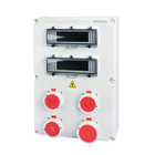 Стандарт IEC коробки обслуживания коробки электропитания ПК IP44 16A временный